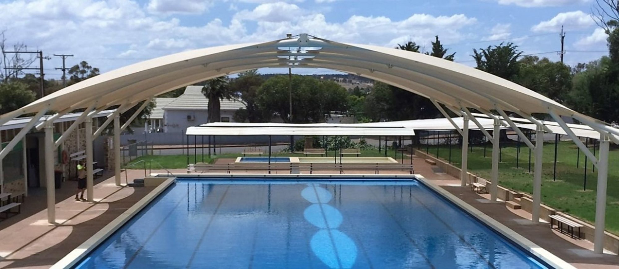 Swimming Pool Tensile Covers